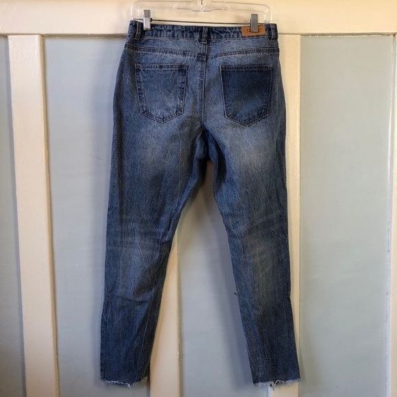 Only Patchwork Lima Boyfriend Jeans - Picture 4 of 12